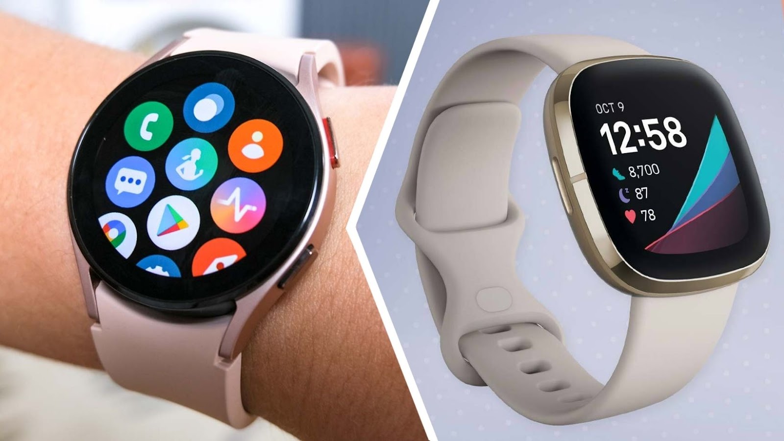 Difference between galaxy watch vs fitbit - Fitness Talk